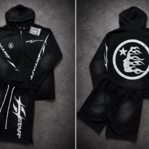 Midnight Eclipse Hoodie & Shorts Set