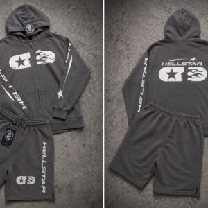 Hellstar Shadow Storm Hoodie & Shorts Set