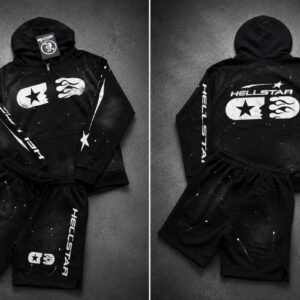 Hellstar Cosmic Pulse Hoodie & Shorts Set